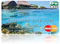 Caye International Bank Offshore Banking Debit Card