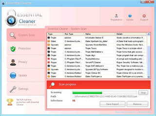Fake Program Essential Cleaner Targets Gullible PC Users in an Effort to Swindle Them Out of Their Money