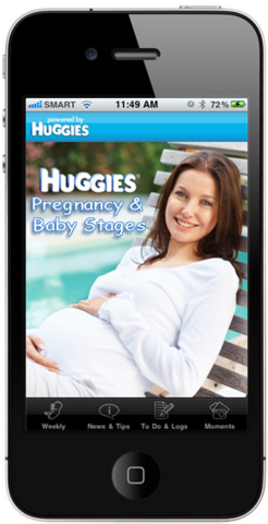 Pregnancy and Baby Stages iPhone App