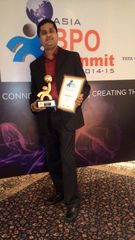CMO Axis wins the 'Excellence and Leadership in Outsourcing Award' at the Asia BPO Summit 2015 
