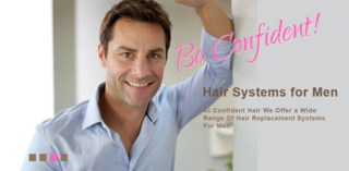 Natural-Looking French lace Hair System for Men Now Available at Confident Hair