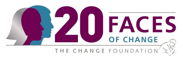 20 Faces of Change Awards logo