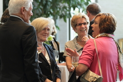 Minister Kathleen Wynne with Holland Bloorview President and CEO, Sheila Jarvis