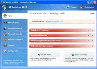 The Bogus Antivirus Program 'XP Antivirus 2012' Cheats Gullible PC Users Out of Their Money