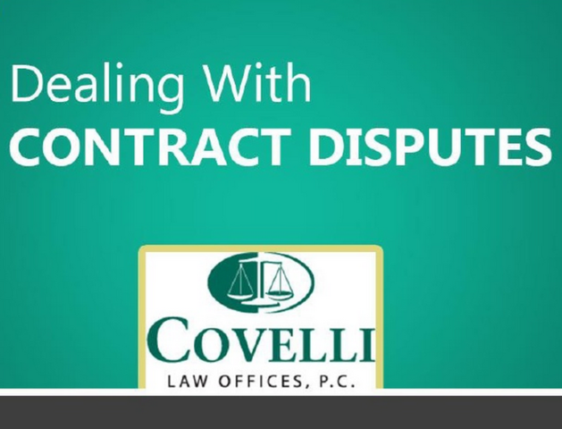 Learn how to better handle any contract dispute you find yourself in with help from the team at Covelli Law Offices.