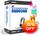 Voice Changer Software Diamond 6.0 200% OFF