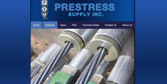 Prestress Supply Website