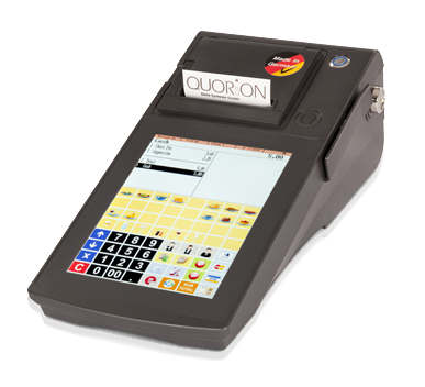 QTouch 8 All in One POS system for small business.