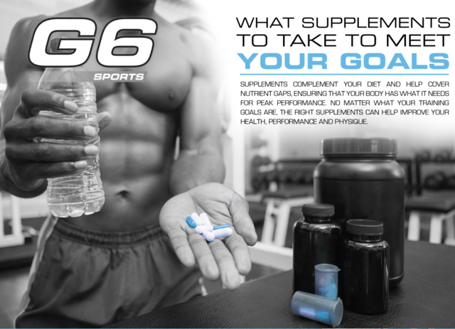 Energize your workout and unlock your body's true potential with the sports nutrition supplements from G6 Sports.