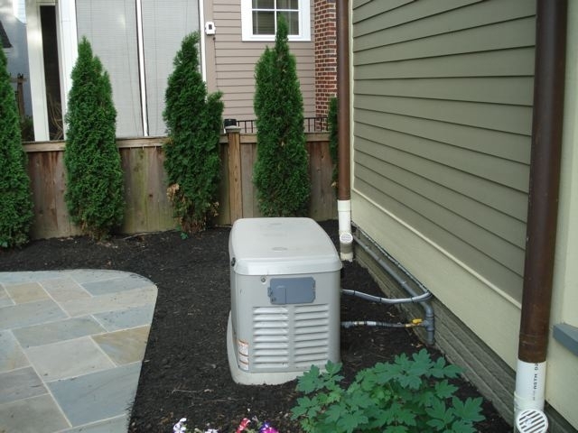 Residential emergency generator created noise levels above local noise ordinance levels before the homeowner devised a noise barrier using Acoustiblok sound reduction materials. 