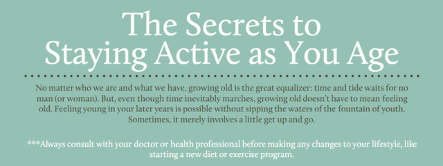 Don't let old age keep you down, discover the secrets to staying active with help from Concordia Lutheran Ministries.