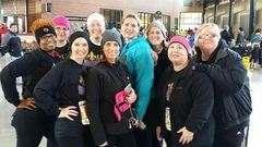 The staff at Orthopaedic Specialists in Louisville, Kentucky, enjoys staying active together, participating in the Anthem 5K, the first leg in the Triple Crown of Running races.