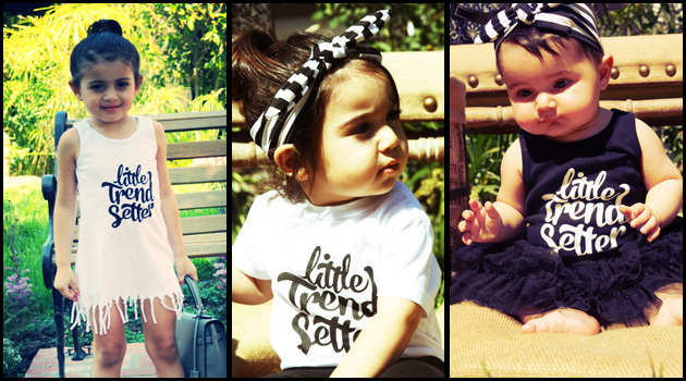 LITTLE TRENDSETTER ONLINE KIDS CLOTHING IS EXCITED TO ANNOUNCE THE LAUNCH OF THEIR OWN PERSONAL CLOTHING LINE