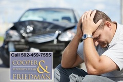 Louisville personal injury attorney Hal Cooper has about 20 years experience as a car accident lawyer and personal injury lawyer. For info, call 502-459-7555. THIS IS AN ADVERTISEMENT.