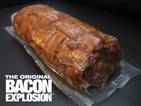 BaconAddicts.com is giving away The Original Bacon Explosion for International Bacon Day
