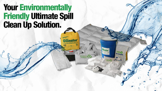 Monarch Green's patented high capacity spill cleanup products