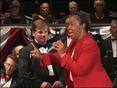 Ernestine Dillard sings "America Medley" with  the Tulsa Praise Orchestra Conductor Robert Holzmann