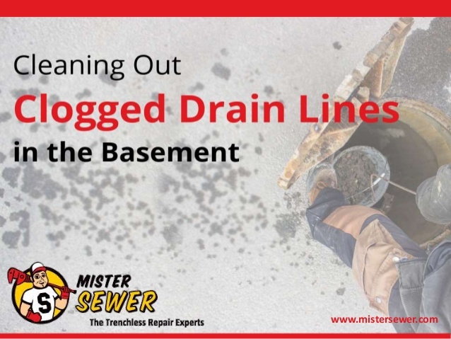 Make sure you know what to do if your basement drain clogs by checking out the latest slideshow from Mister Sewer.