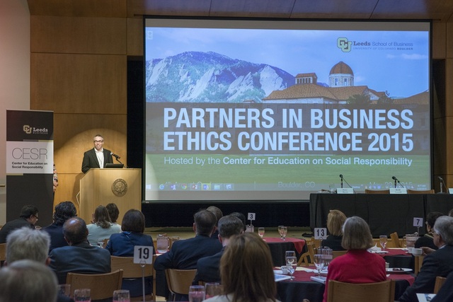 Academic and corporate leaders converge to address business ethics in business schools and corporations.