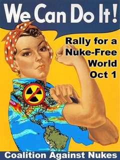 COALITION AGAINST NUKES RALLY FOR NUCLEAR-FREE ENERGY Oct. 1, NYC and NATIONWIDE  