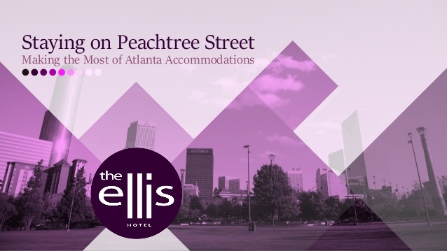 Discover all the advantages of staying on historic Peachtree Street in downtown Atlanta with help from The Ellis Hotel.