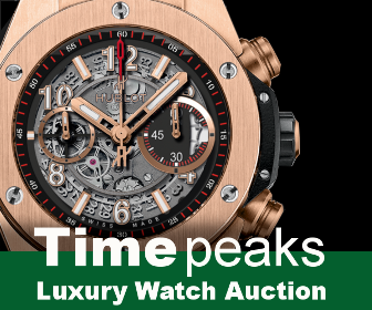 Timepeaks luxury watch auction from Japan