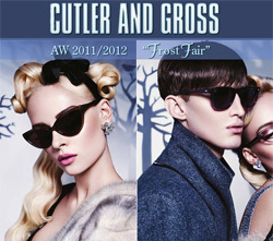 Cutler and Gross Sunglasses "Frost Fair" Collection at Eyegoodies.com