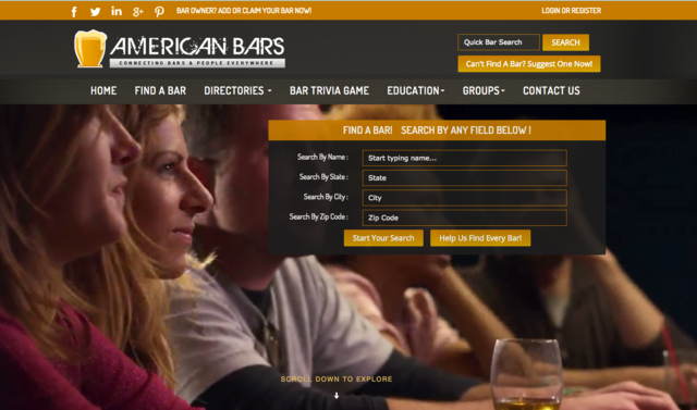 American Bars Home Page 