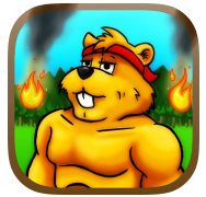 Beaver Smash offers a thrilling arcade experience where the user must rapidly eliminate the beavers before they take down the trees, all while avoiding hazardous bombs and explosives.
