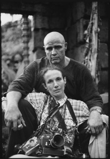Marlon Brando and Mary Ellen Mark, photographed by Stefani Kong Uhler