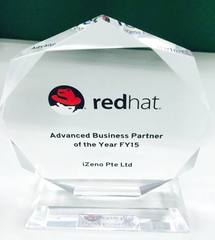 iZeno Named as "Red Hat's Best Advanced Partner of the Year in Singapore"