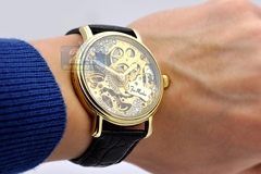 Joe Rodeo 18K Yellow Gold Diamond Mechanical Mens Watch