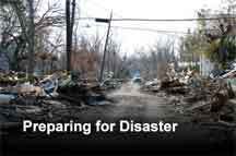 Preparing for disasters