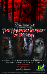 Adventure Park at Frankenmuth to Stage "Haunted Forest of Bavaria" Friday & Saturday Nights in October 201…