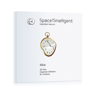SpaceTimeAgent - A Different Personal Organizer: Because mind has ever had two clocks