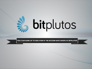You can earn up to 85% even if the Bitcoin rate drops at Bitplutos

