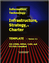 IT Infrastructure, Strategy, and Charter Template and the CIO Infrastructure Policy Bundle updated by Janco