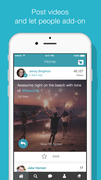 Flyreel is an app that lets people post videos that others can add onto.