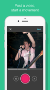 Flyreel is an app that lets people post videos that others can add onto.