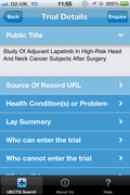 UK Clinical Trial Gateway app