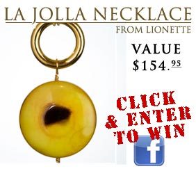 Win a Lionette La Jolla necklace, exclusively from Gallery Atlantic, It's as easy as logging onto your Facebook acc…