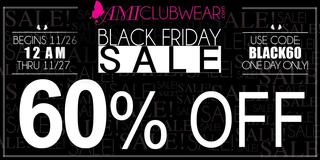 AMIClubwear.com Black Friday and Cyber Monday 2015 Sales Officialy Released $2 Heels $5 Dresses $7 Boots "We Will L…