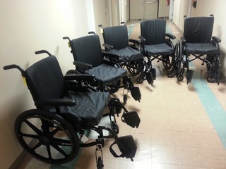 Five Wheelchairs Donated to Menno Place Seniors - A Timely Donation