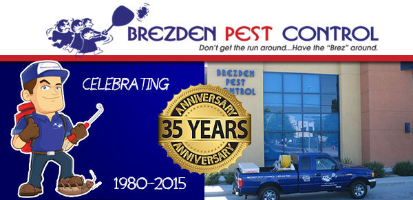 Brezden Pest Control Celebrates 35th Year in Business