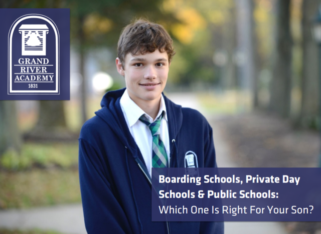 Discover the differences between boarding, private and public school with help from Grand River Academy. 