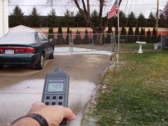 After installation of Acoustifence at the Coca Cola bottling plant in Bay CIty, Michigan, decibel readings at the adjacent residence dropped significantly lower than expected.