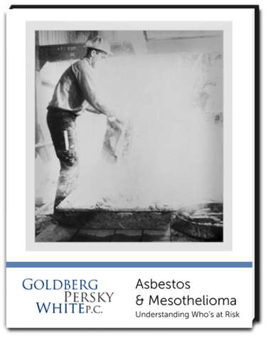 Get the asbestos & mesothelioma support you deserve with help from Goldberg, Persky, & White Attorneys at Law. 