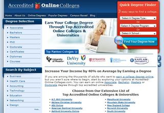Orlando Interactive Digital Agency Xcellimark Launches Redesigned Website for Accredited-Online-Colleges.com