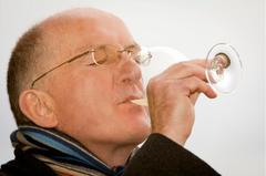 Sark's first wine is a blend of Savagnin, Chardonnay and Pinot Gris, which Oz Clarke (above) describes as young and fresh and a taste of Kentish apples from England