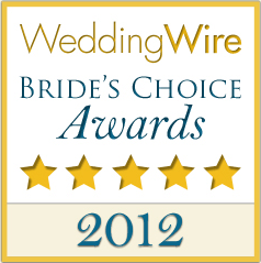 Wedding Wire Bride's Choice Award 2012